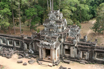 Fototapeta na wymiar Tempelanlage Angkor, Kambodscha