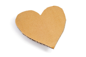 cardboard heart