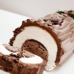 bûche glacée