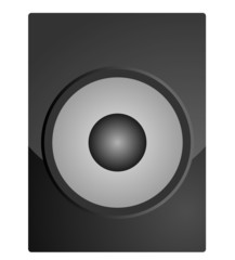 Lautsprecherbox freigestellt © Bildgigant