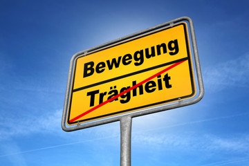 Obraz premium Bewegung