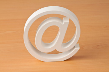 E-Mail Zeichen für online-Nachrichten.