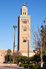 Fototapeta na wymiar Koutoubia Moschee von Marrakesch 491