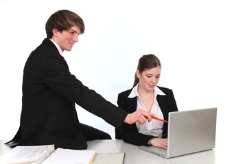 Obraz premium Büro, Office