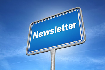 Obraz premium newsletter