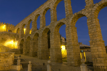 Acueducto de Segovia, Castilla y León, España