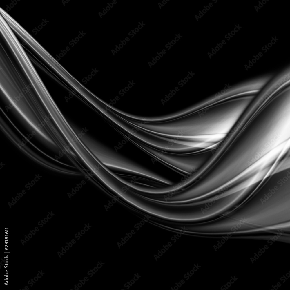 Poster magical elegant wave background design with space for your text