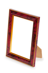 Picture frame isolated on the white background