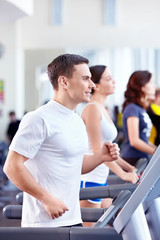 Obraz premium Running man