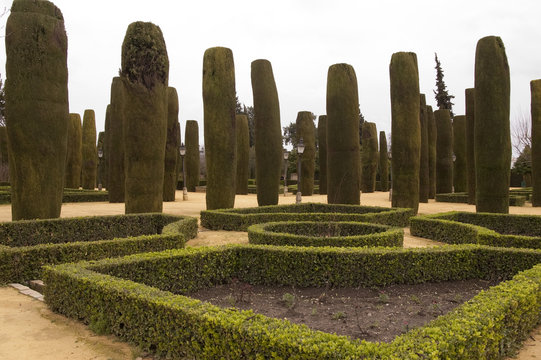 columnas verdes