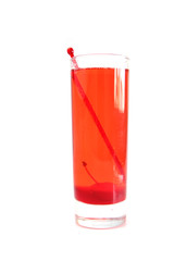 Red cocktail