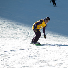 Fototapeta na wymiar snowboard