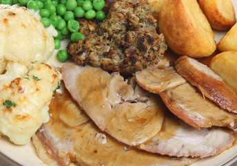 Sunday Roast Pork Dinner