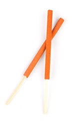 zwei Räucherstäbchen