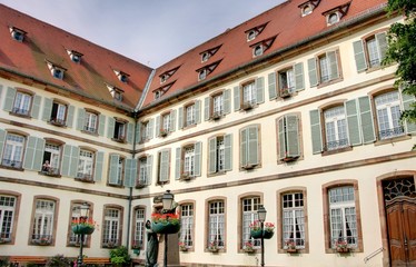 Fototapeta premium maison alsacienne