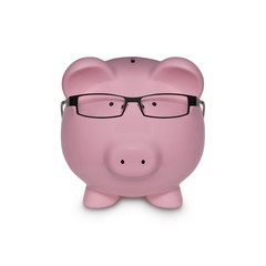 Geschäftsmann mit Brille