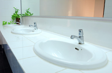 Bathroom at office