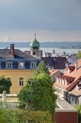 ville au bord du lac de constance