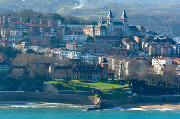 La mer &agrave; San Sebastian