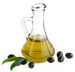 Olive oil and olives