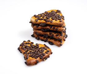 Biscotti a forma di cuore - Heart-shaped biscuits