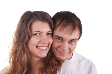 Portrait of a loving couple