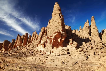 Türaufkleber Wüste Sahara, Tassili N& 39 Ajjer, Algerien © Dmitry Pichugin