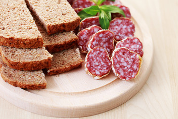 dried sausages