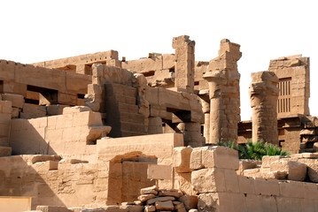 The Karnak temple in Egypt