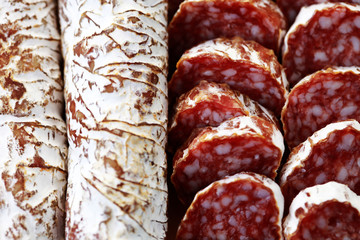 dried sausages