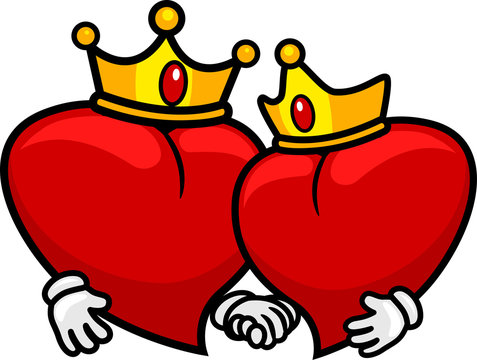 King And Queen Of Hearts