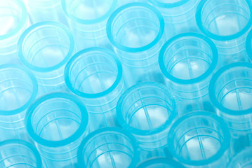 science blue test pipette tips