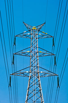 High-voltage towers
