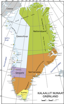 Grönlandkarte