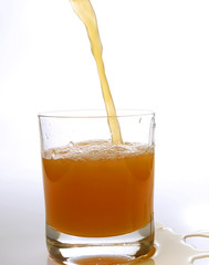 Juice in glass