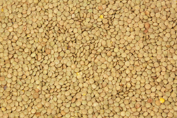 Green lentils background