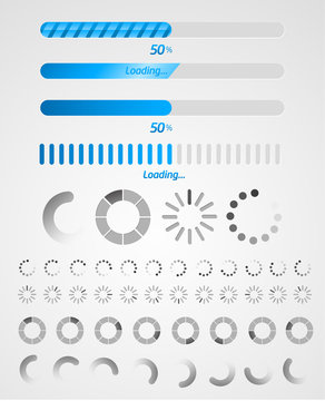 Collection of preloaders and loading bars