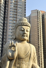 Fototapeta na wymiar Buddha in Beijing, China