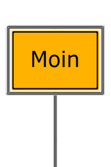 Moin, Schild