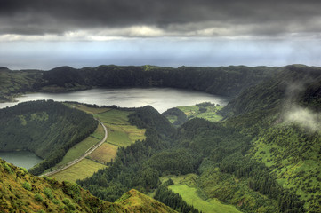 Blick auf Sete Cidades