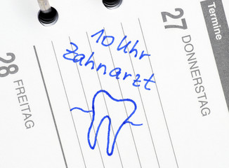 Zahnarzt Termin - Termin Kalender