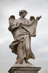 Fototapeta premium Angel statue in Rome