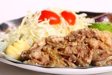 しょうゆやき牛肉