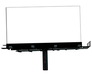 Obraz premium Blank billboard background for your advertisement