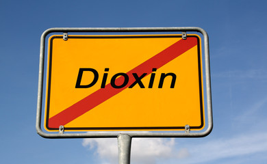 Schild Dioxin Skandal