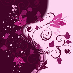 floral pattern abstract background
