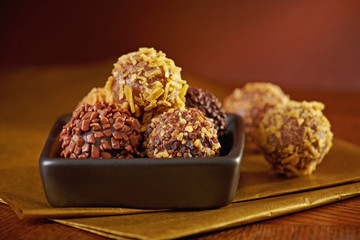 chocolate truffles