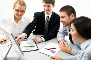 Fototapeta premium Business people