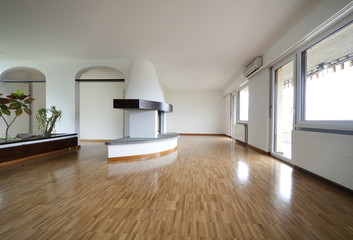 interno di casa vuota