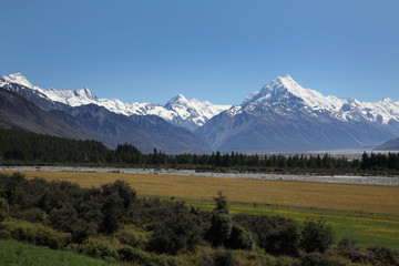 Mount Cook en Nouvelle-Zélande